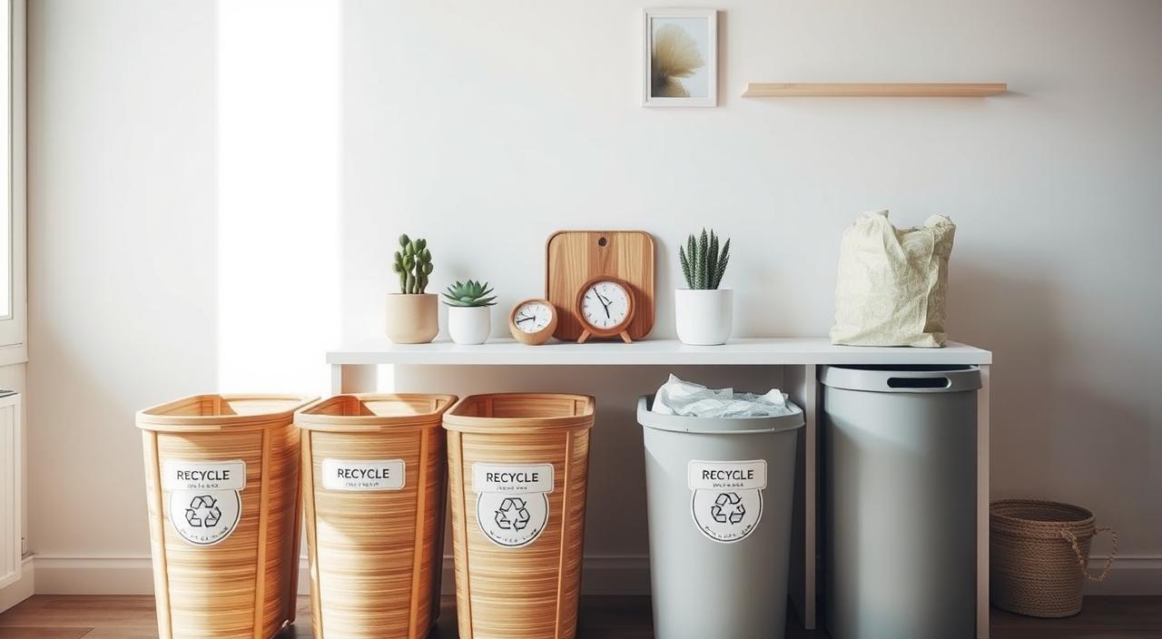 Dicas para Criar um Espaço de Reciclagem em Casa com Estética